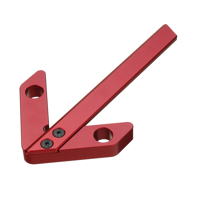 

1Pcs 20cm Large Size Aluminum Alloy Woodworking Center Scriber 45 Degrees Angle Line Caliber Ruler Wood Measuring Scribe Tool