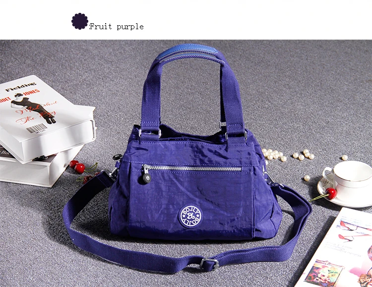 Bojly Fashion Casual Travel Women Handbag Messenger Bags Nylon Tote Shoulder Crossbody Bag Satchel pouch Tote for Ladies female (8)