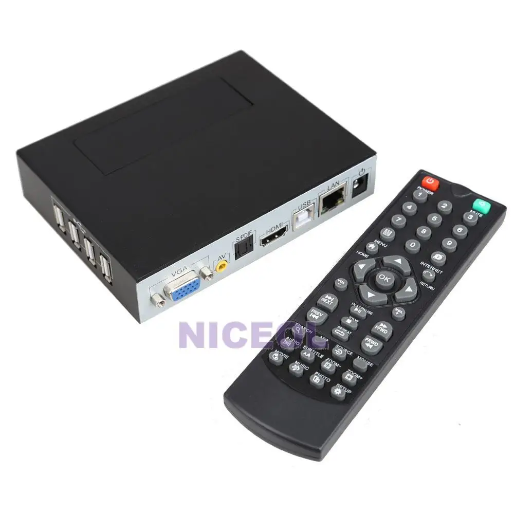 

NI5L Android 4.2 Dual Core 1080P Full HD Media Player Smart TV Box WiFi UK