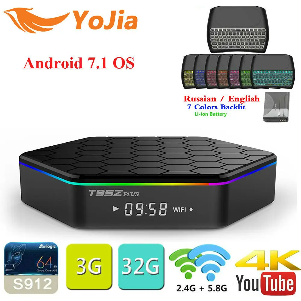 

Amlogic S905W 4K Smart TV Box Android 8.1 2GB 16GB QuadCore Suppot SPDIF 30tps 2.4GHz WiFi Media Player A95X F1 mini Set Top Box
