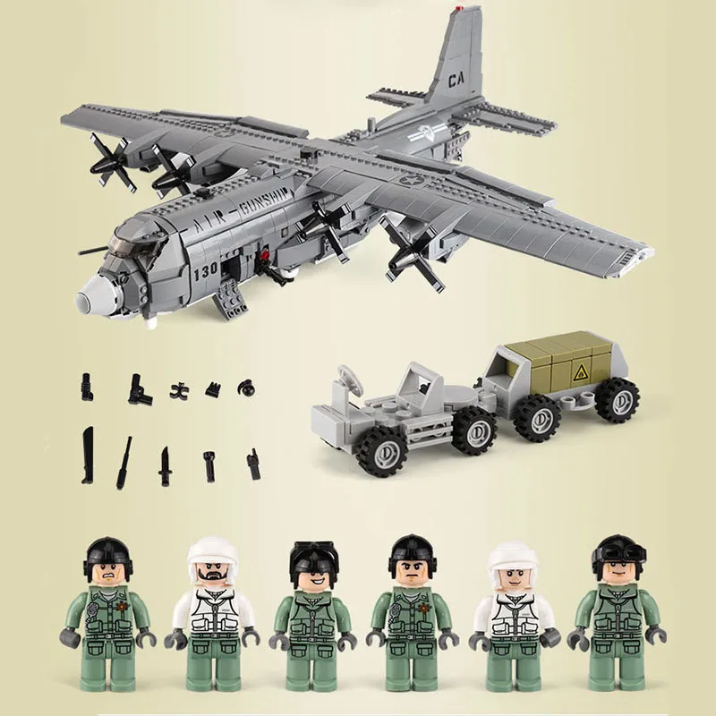 

XINGBAO XB06023 Army Series Self-Locking Bricks Military Building Blocks Air gunship modelr Special Forces Soldier Bricks