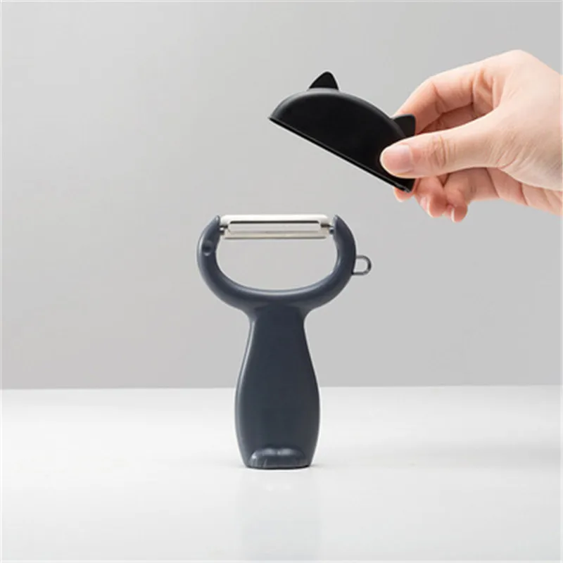 

Fun multi-functional cat shaped fruit peeler potato peeler garlic grinder and other kitchen gadgets
