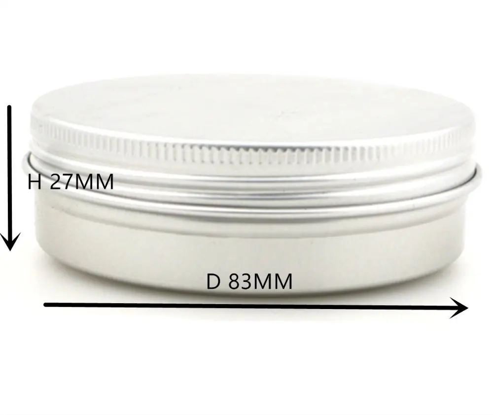 100 мл алюминиевые банки контейнеры с винтовой резьбой фотосвеча|100ml aluminium tin|aluminium