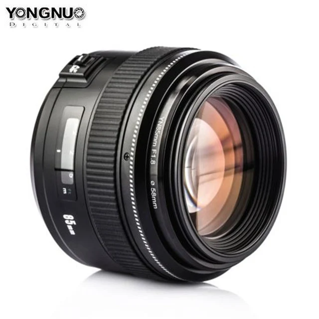 

YONGNUO Lens YN85mm f1.8 AF/MF Standard Medium Telephoto Prime Lens Fixed Focal Camera Lens for Canon EF Mount EOS
