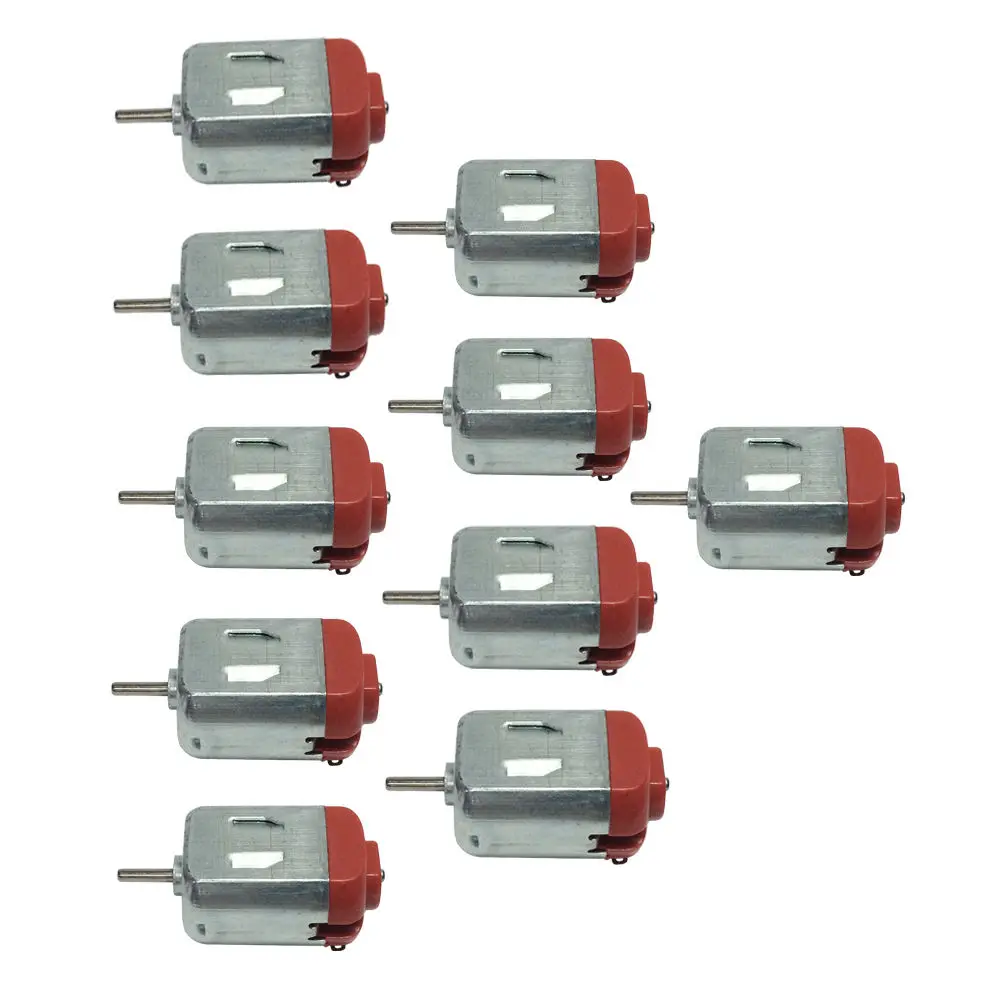 10 шт 130 небольшой двигатель постоянного тока 3 12 V ультра высокие Скорость DIY хобби