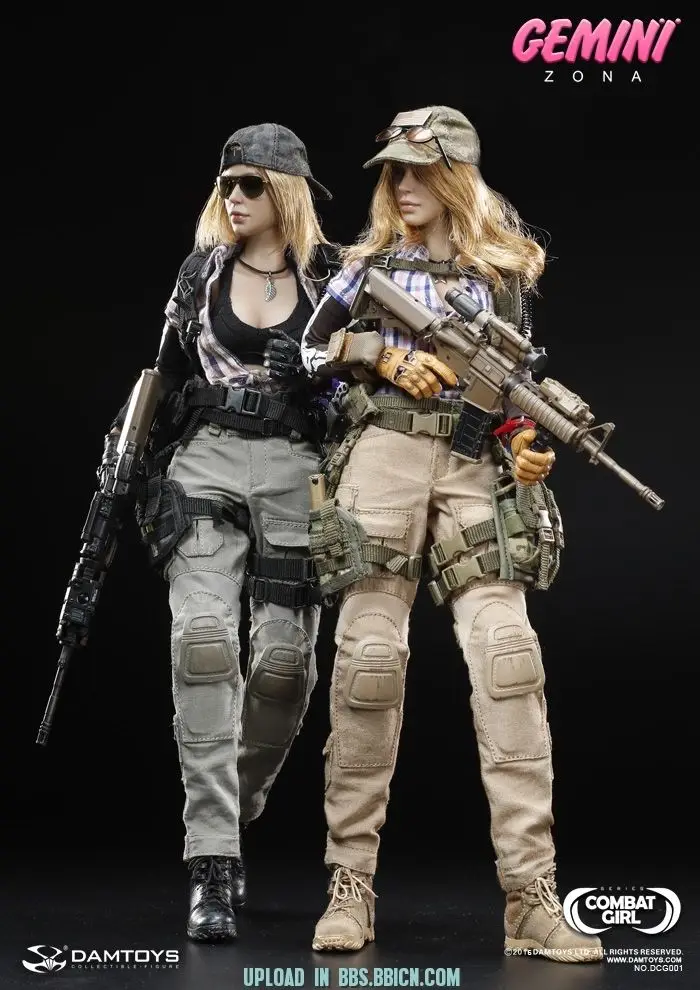Плотина 1/6 битва девушка Близнецы DCG001 Zona DCG002 Vicky Коллекция фигурка новая коробка
