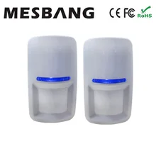 Инфракрасный детектор беспроводной pir датчик для домашней безопасности GSM сигнализация