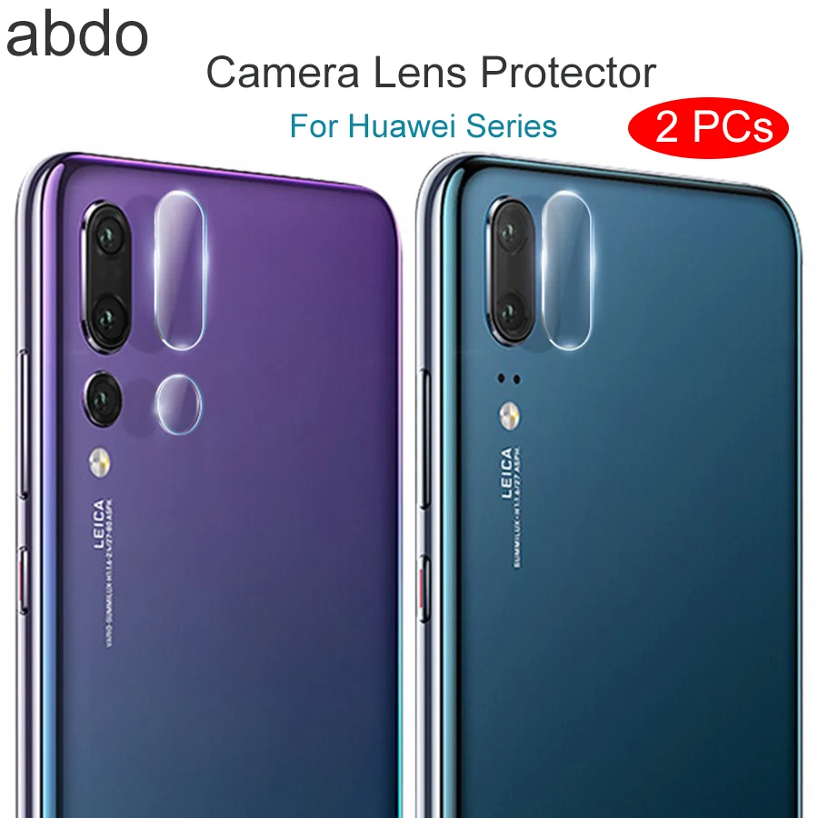 

2PCs Camera Lens Tempered Glass For Huawei P30 P20 Pro P20 Lite P Smart Z 2019 P Smart Plus Glass Screen Protector Back Film