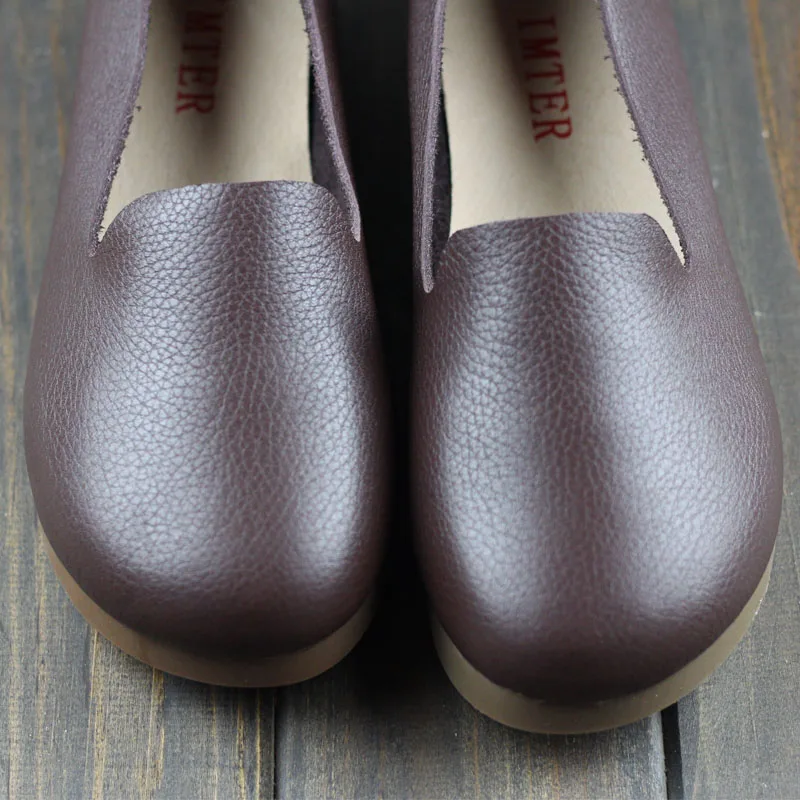 Careaymade-Head layer cowhide pure handmade flat shoes,cowhide overhead lazy shoes,comfortable soft sole single shoes Careaymade-Head layer cowhide pure handmade flat shoes,cowhide overhead lazy shoes,comfortable soft sole single shoes