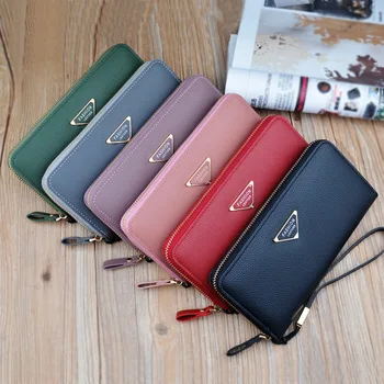 

INS 2018 New Wristband Women Long Clutch Wallet Boho Wallets Female Purse Lady Purses Phone Pocket Card Holder Carteras