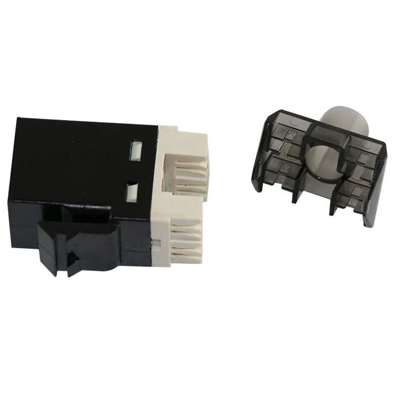 Módulo de Rede Utp Cat6 Conector Rj45 Soquete de Informaçoes Adaptador de Saída de de Cabo de Computador Adaptador io Keystone Jack - Imagem 3
