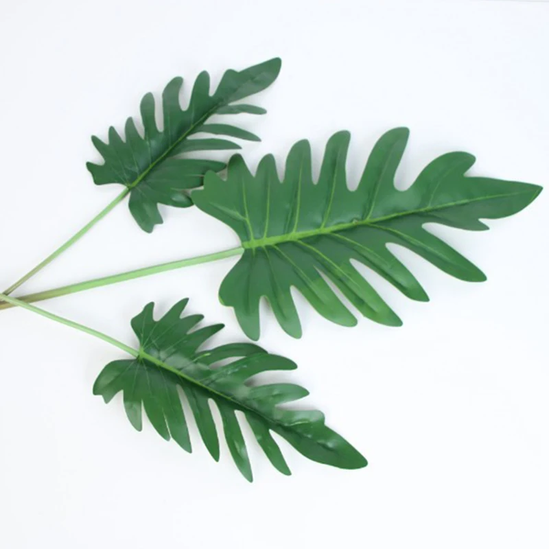 

Small Fresh Style Simulation Artificial Plant Faux Leaves Decoration for Garden Office Party Wedding LXY9