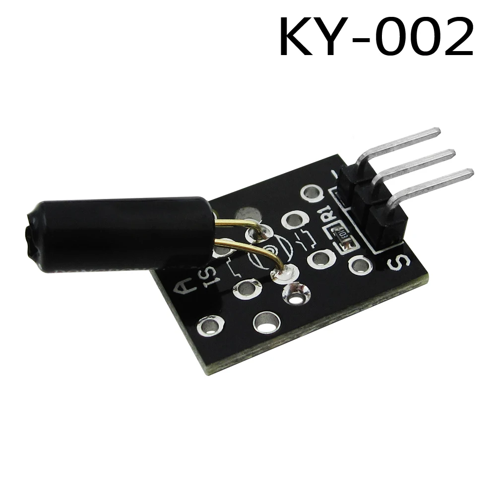 

3pin KY-002 SW-18015P Shock Vibration Switch Sensor Module for arduino Diy Kit 1PCS