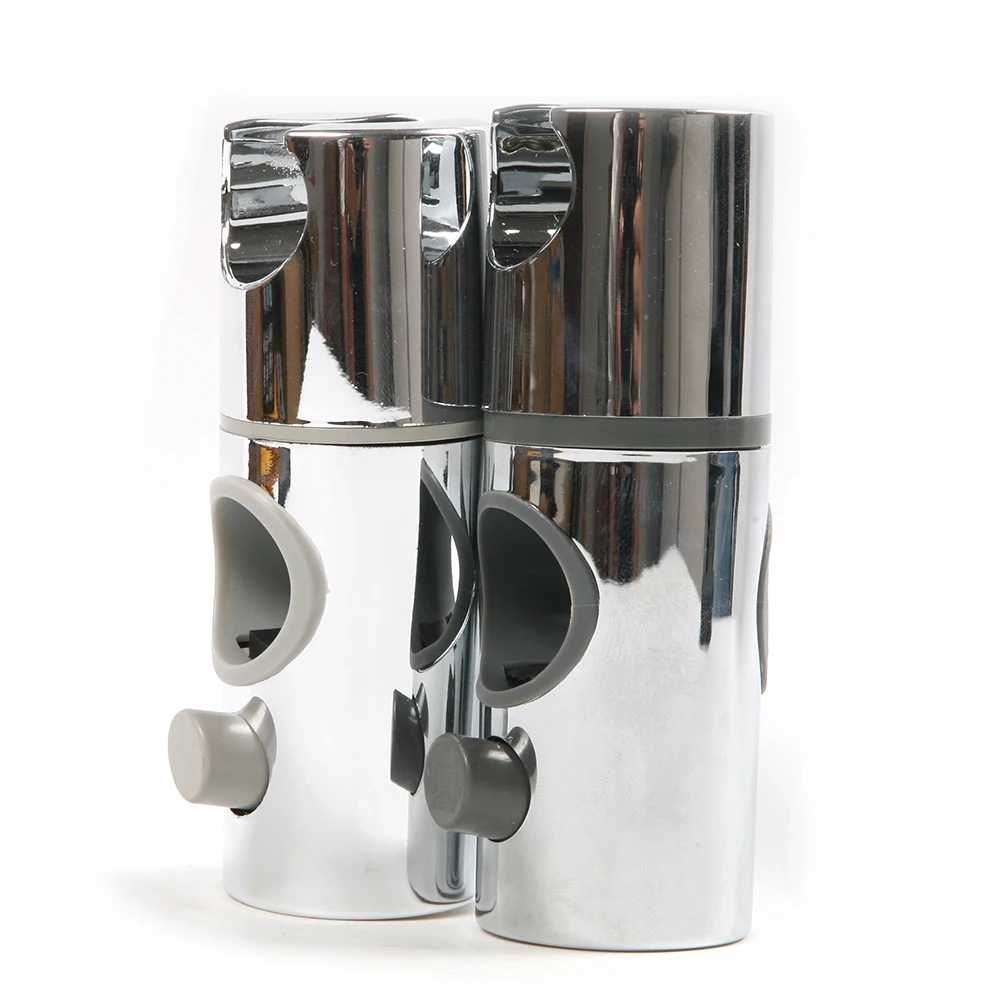 ABS Universal Shower Head Holder Silver Tone Length 11.5cm Tube Caliber