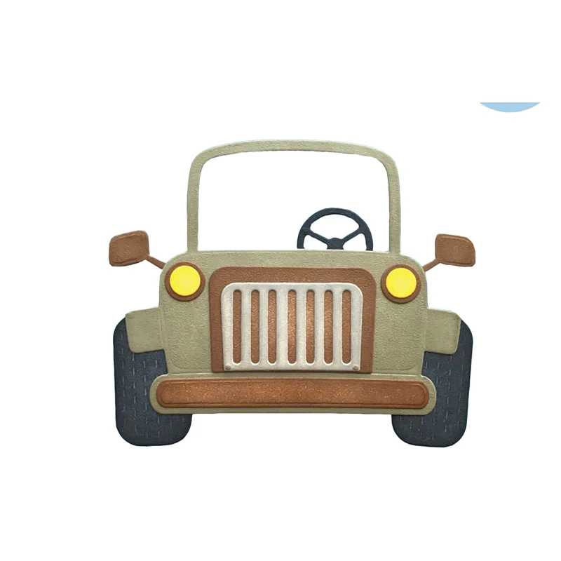 

Car Cutting Die DIY Scrapbooking Template Handicraft Paper Card Album Photo Making Embossing Stencil Decoration