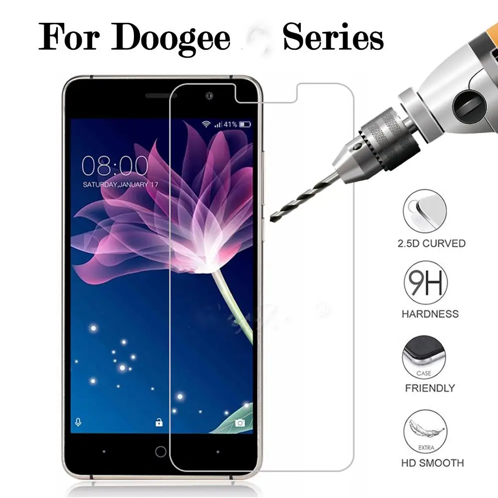 Закаленное стекло Для Doogee BL5500 Lite BL9000 S55 S60 X50 X50L X55 X60L X60 2 шт. | Мобильные телефоны и
