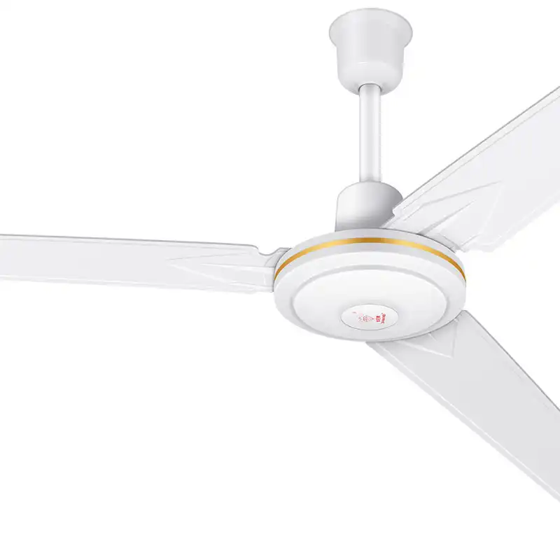 Home Living Room Iron 3 Leaf Air Cooling Ceiling Fan 56 Inch Big