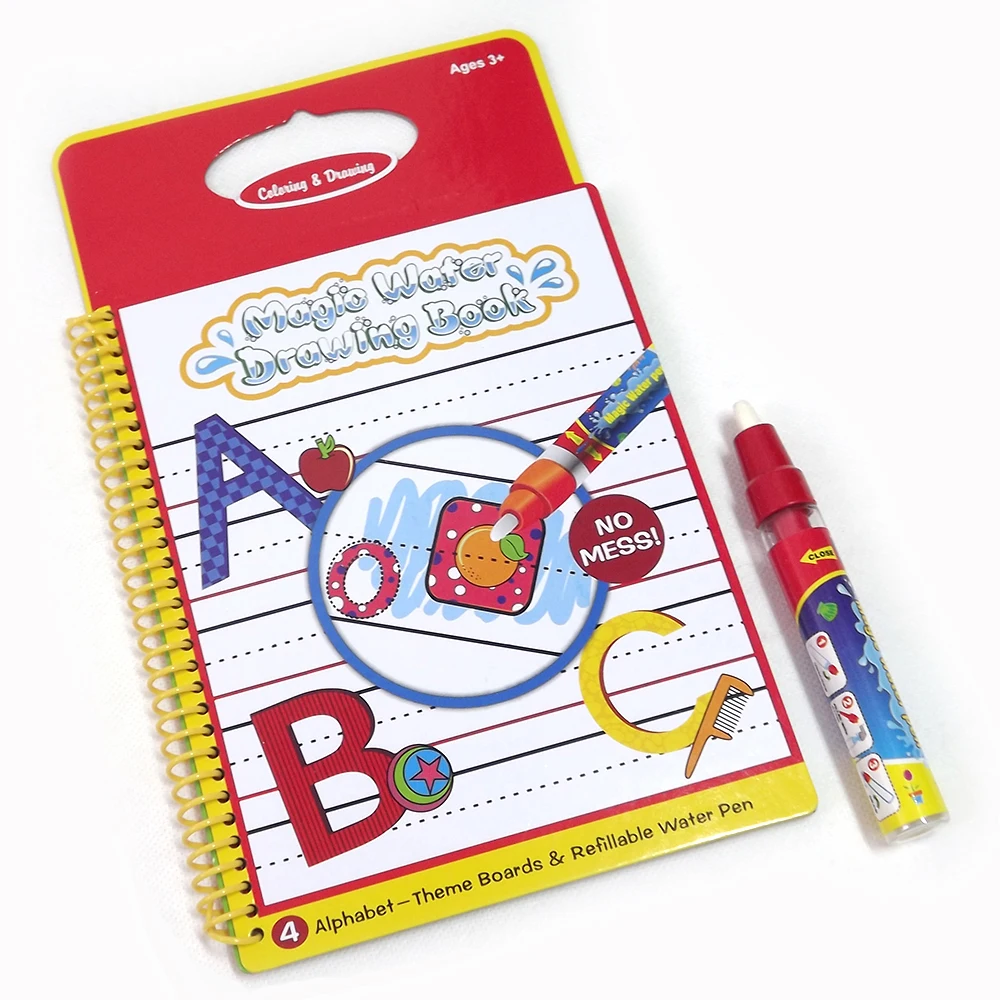 

Magic Water Drawing Book Children Education Drawing Toy Juguetes LETTER