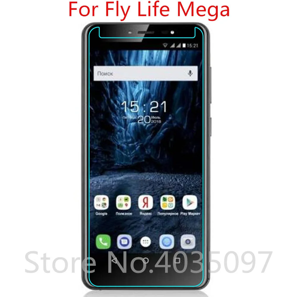 9H 2.5D для Fly Life Mega защитная пленка из закаленного стекла Взрывозащищенная Защитная