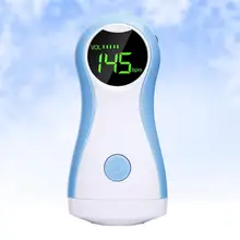 New LCD Display Cute Fetal Doppler Baby Heart Rate Detector Prenatal Fetal Doppler