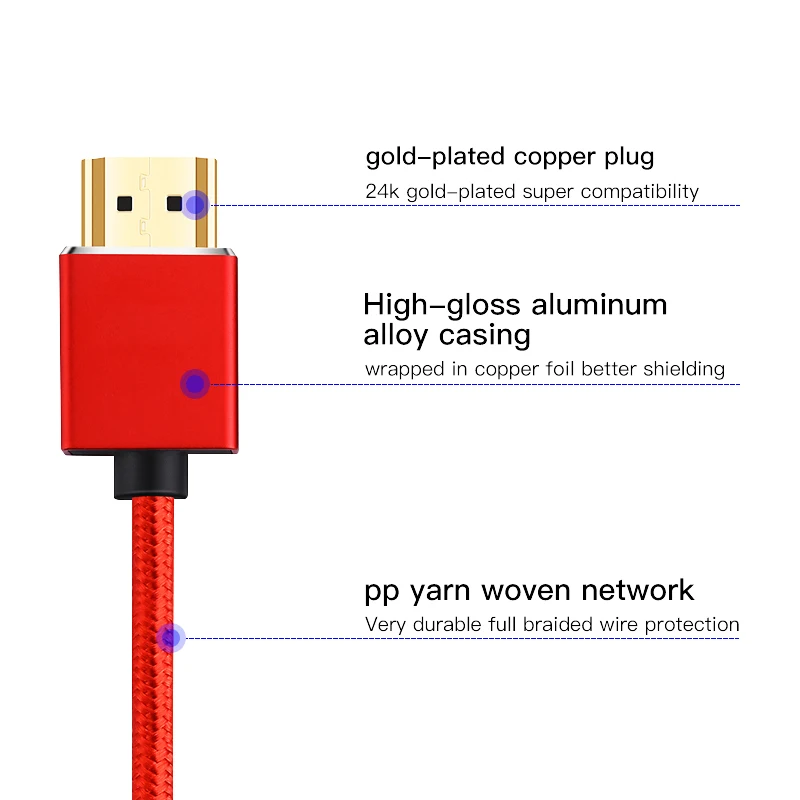 النايلون جديلة HDMI كابل 1 m 2 m 3 m 5 m 10 m 15 m 20 m hdmi كابل 4 k 1080 P 3D ل HDTV PS4 Xbox العارض كمبيوتر محمول النايلون جديلة HDMI كابل 1 m 2 m 3 m 5 m 10 m 15 m 20 m hdmi كابل 4 k 1080 P 3D ل HDTV PS4 Xbox العارض كمبيوتر محمول