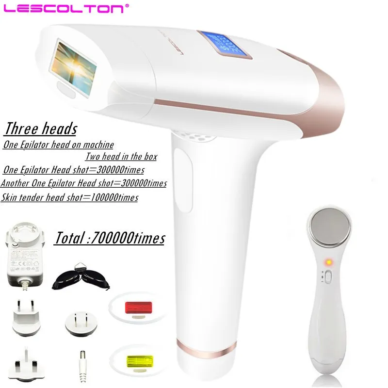 

Laser Hair Removal Machine IPL Laser Epilator Device Electric Depilador Facial Hair Remover For Women/Man's body Bikini underarm