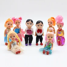 3 5 inch Popular High Original Toys for Girl Barbie Dolls with lots of Fashion Clothes