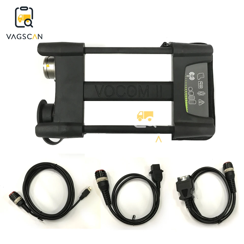 

truck excavator diagnostic tool for volvo VOCOM II 88894000+APCI PTT 2.5.87 tech tool heavy Truck Diagnostic tool