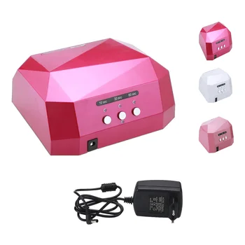 

1PCS 36W LED CCFL Diamond Shape Nail Light Curing Machine For UV Gel Nail Polish Nail Art Tools Dropshipping