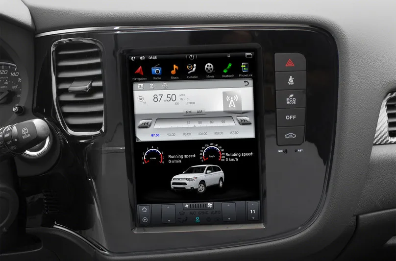 Best 10.4" Tesla Style Android 7.1 Car Player GPS Navigation for Mitsubishi Outlander 2014-2017 with Radio BT USB Video Stereo 1 Best 10.4" Tesla Style Android 7.1 Car Player GPS Navigation for Mitsubishi Outlander 2014-2017 with Radio BT USB Video Stereo 1