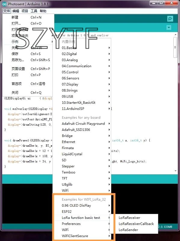 868 МГц/915 МГц LoRa ESP32 Oled Wifi SX1276 модуль IOT с антенной для Arduino электронный diy комплект pcb новая версия