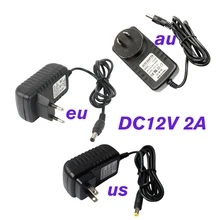 10 шт./лот CCTV Блок питания для камеры Адаптер DC12V 2A AC100-240V ЕС AU US Питание Cahrger