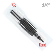 30 шт. X Одноразовые Насадки для татуажа труб Ассорти Смешанный Размеры 3/"(19 мм) для татуировки иглы Ink Чашки сцепление Наборы dtg-a3602-7r