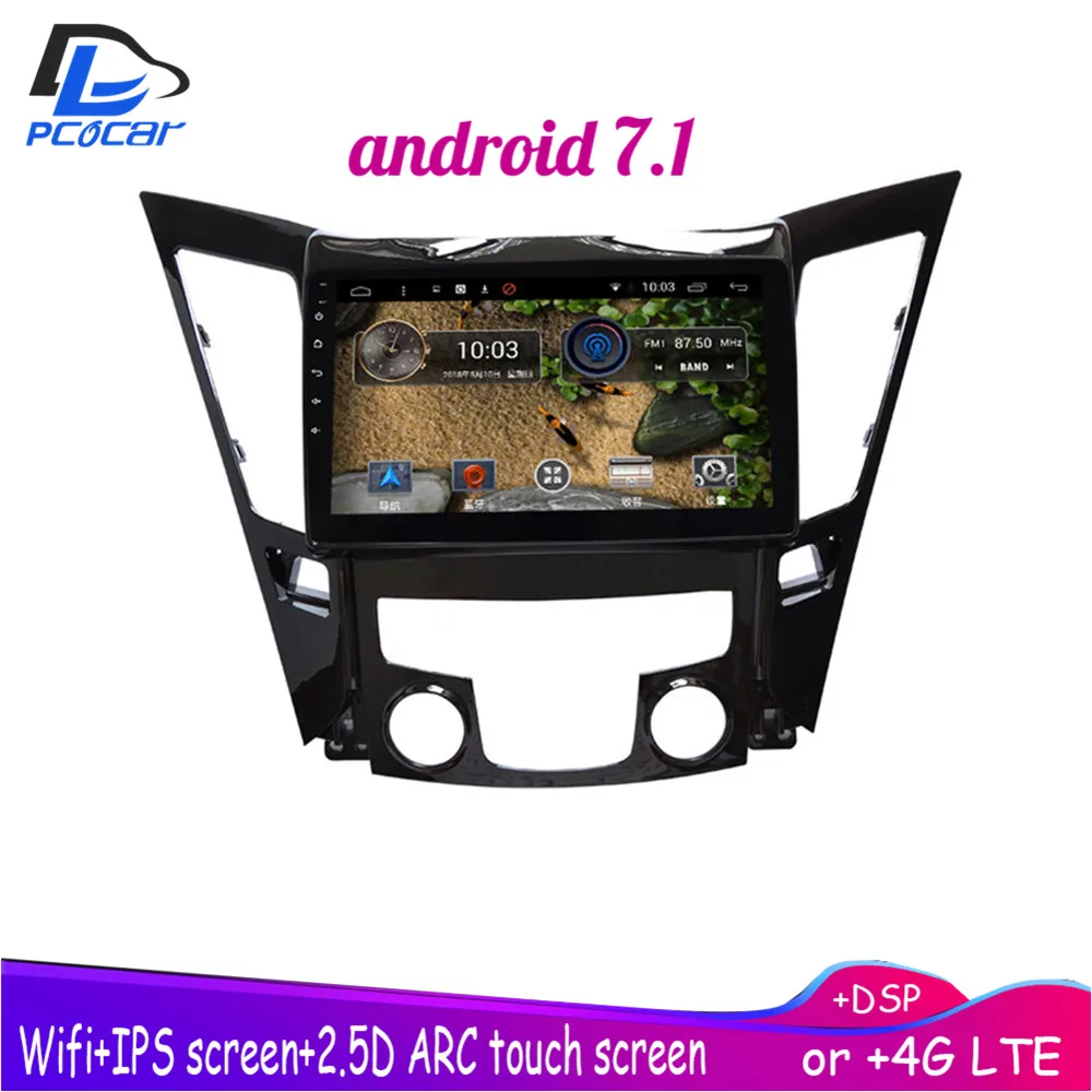 

4G LTE Android 8.1 car Gps multimedia video radio player in dash for Hyundai Sonata series 8 2011-2015 years navigation stereo