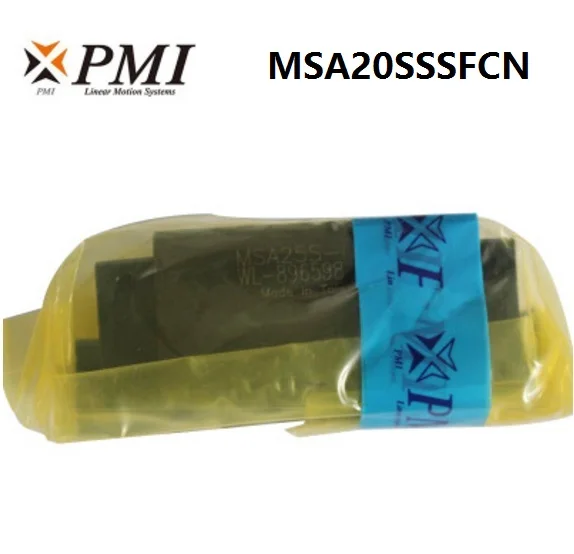 4 шт./лот Тайвань PMI MSA20S-N MSA20SSSFCN линейные направляющие скользящий блок каретки для CO2 лазерная машина MSA20S