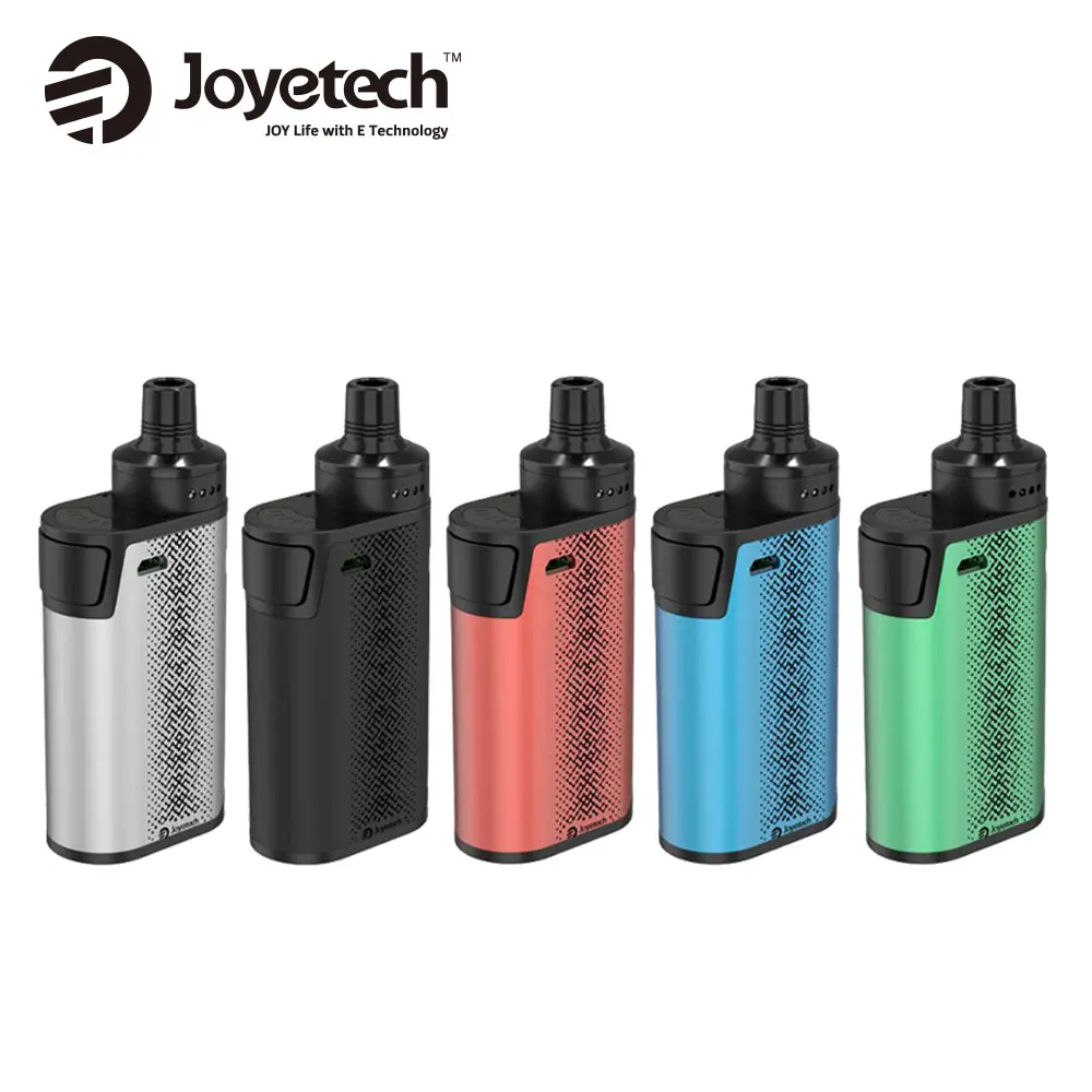 

Original Joyetech CuBox AIO Starter Kit with 2000mAh Built-in Battery & 2ml Capacity Tank & 2A Quick Charge E-cig Vape Kit