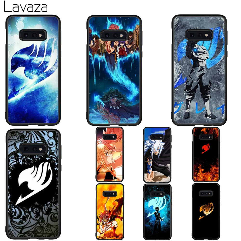 Мягкий чехол Lavaza Manga Fairy Tail для Galaxy A3 A5 2016 2017 A6 plus A7 A8 A9 J6 2018 A10 30 40 50 70 | Мобильные