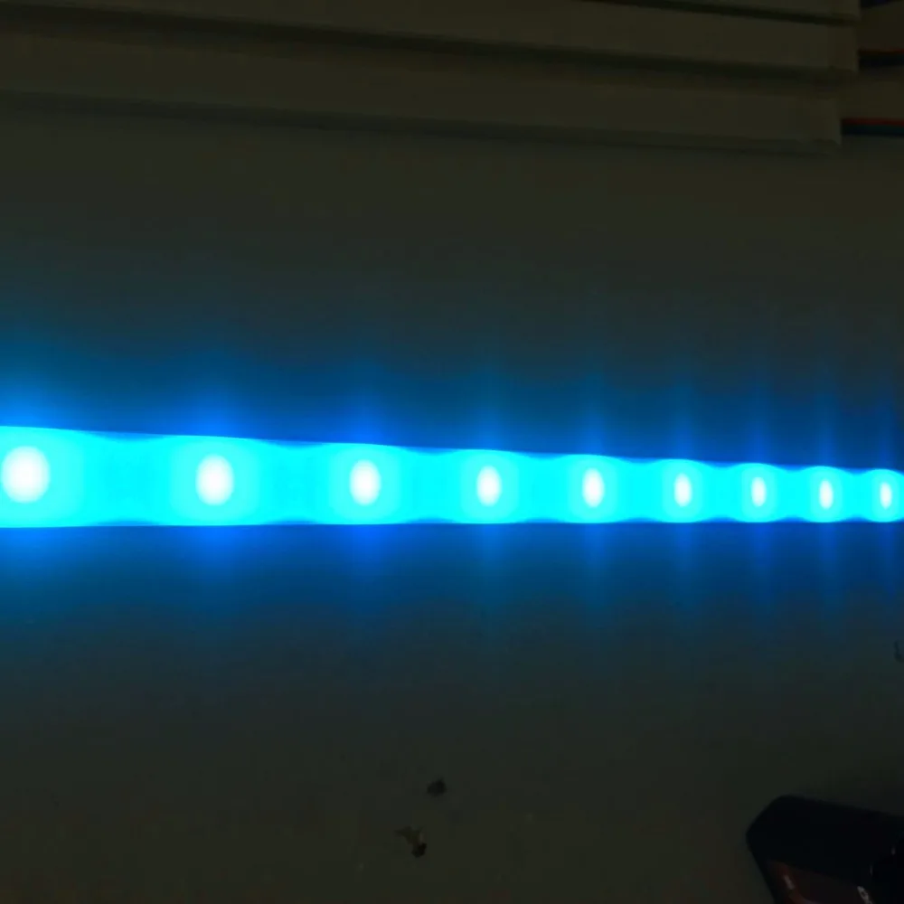 Адресуемый rgb полный цвет 1 м DC5V WS2812B LED жесткий бар 32 пикс./м с milky cover|Светодиодные