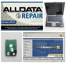 New alldata v 10 53 and mitchell on demand installed with d630 2g laptop in 1