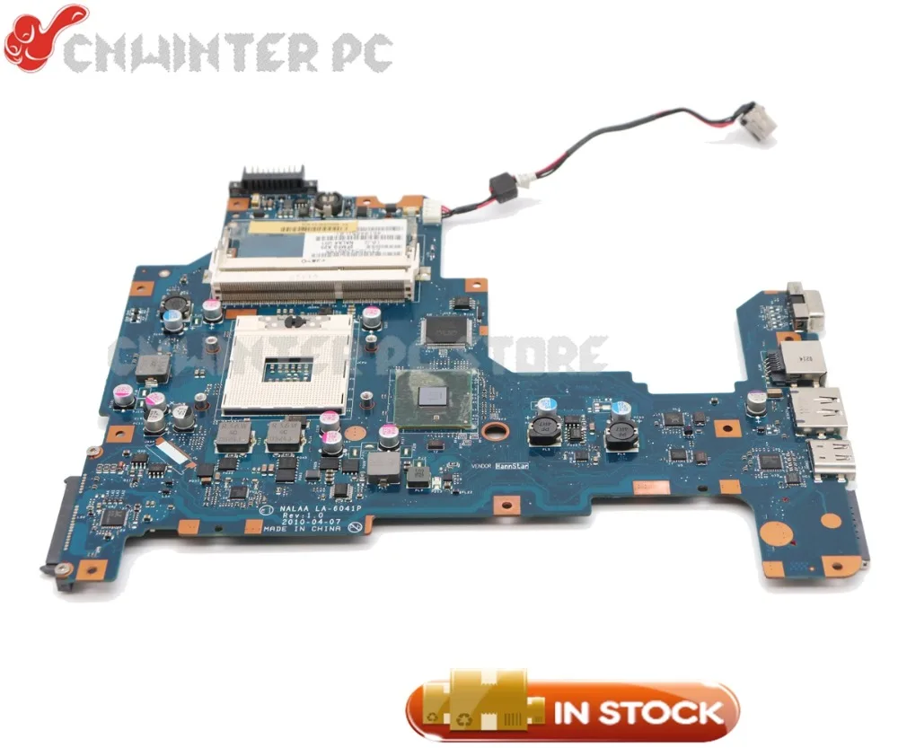 Материнская плата NOKOTION K000103760 NALAA материнская для ноутбука Toshiba Satellite L670 L675 HM55 GMA HD