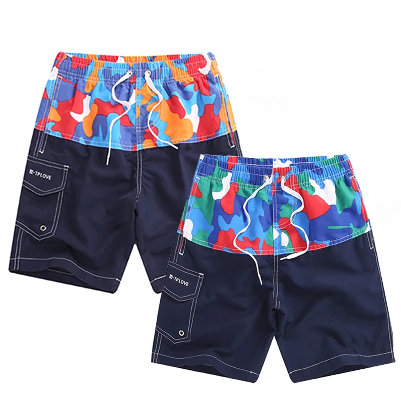 

Boys Board Shorts Fashion Print Summer Teenage Big Boys Swimming Shorts Kids Boys Beach Shorts Children's Pants Clothing