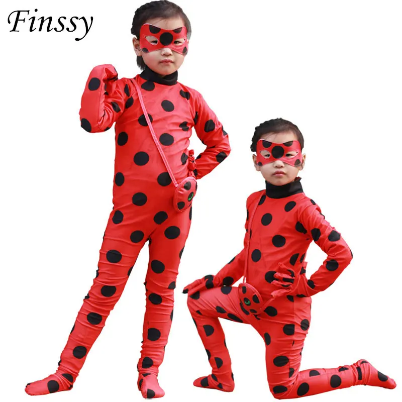 Miraculous Ladybug Costume for Girl Cosplay Ladybug Dress Carnival