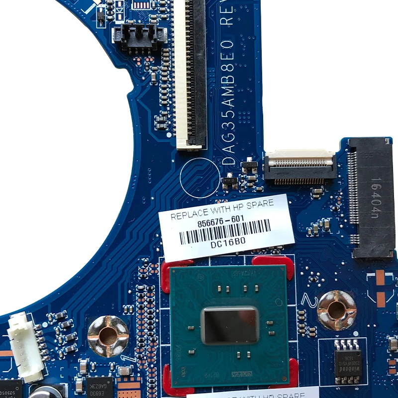 Для hp 15-BC 15-bc015tx 15-AX016TX 15-AX020TX 15-BC012TX Материнская плата ноутбука I7-6700HQ GTX 960M 2G 856676-601 DAG35AMB8E0