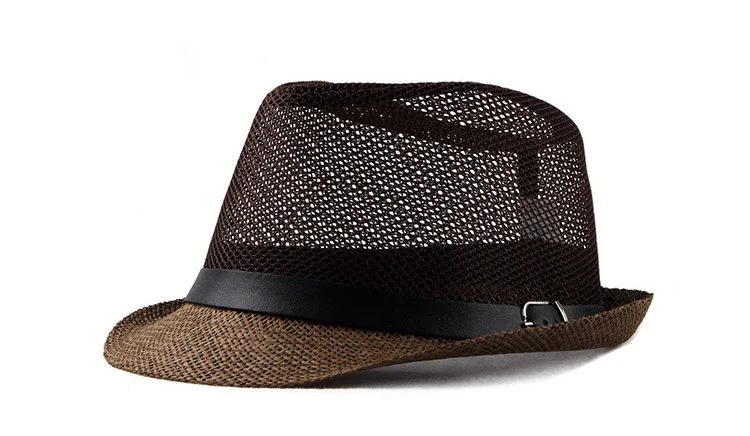 [AETRENDS] летняя джазовая шляпа, Пляжная соломенная шляпа s, шляпы Fedora для мужчин, шляпы Fedoras, Панама, Z-6492