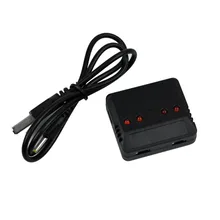 4 slots rc car mini drone battery charger,original Lipo battery charger for JJRC H31 H37 H36 H20 X1,charging for 4 batteries