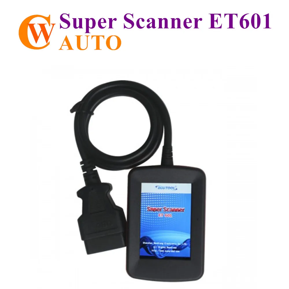 Супер сканер ET601 OBDII EOBD Цветной сканер