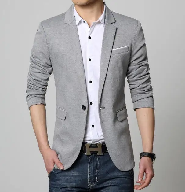 Мужские Slim Fit Модные Пиджаки для женщин куртка мужская Толстовка на каждый день