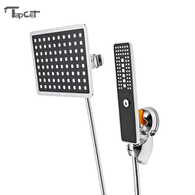 

3 in 1 Multi-function High Pressure Handheld Shower Head 8 Inches Rotatable Rainfall Shower Head Sprinkler Top Spray Combo Set