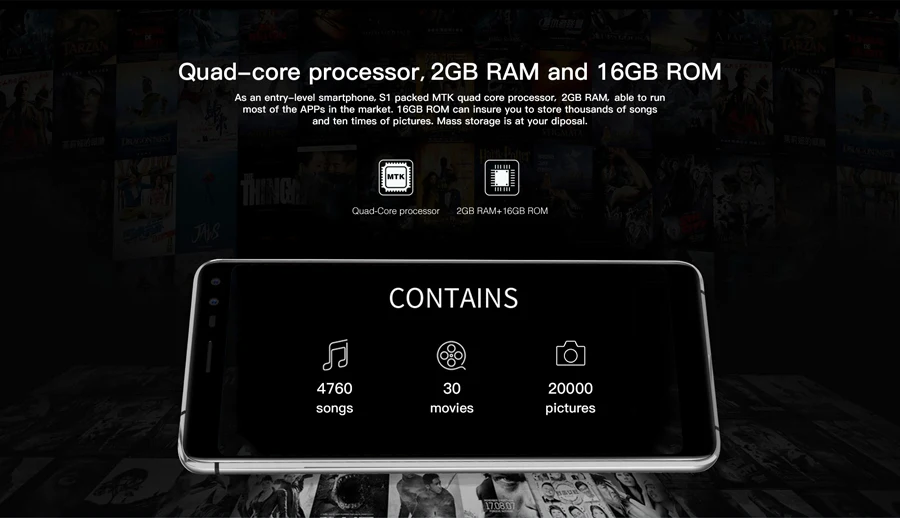 Мобильный телефон AllCall S1 5," 18:9, 2 Гб ОЗУ, 16 Гб ПЗУ, Android 8,1, четырехъядерный процессор MTK6580A, четыре камеры, Двойной смартфон 8 Мп+ 2 МП, 5000 мАч