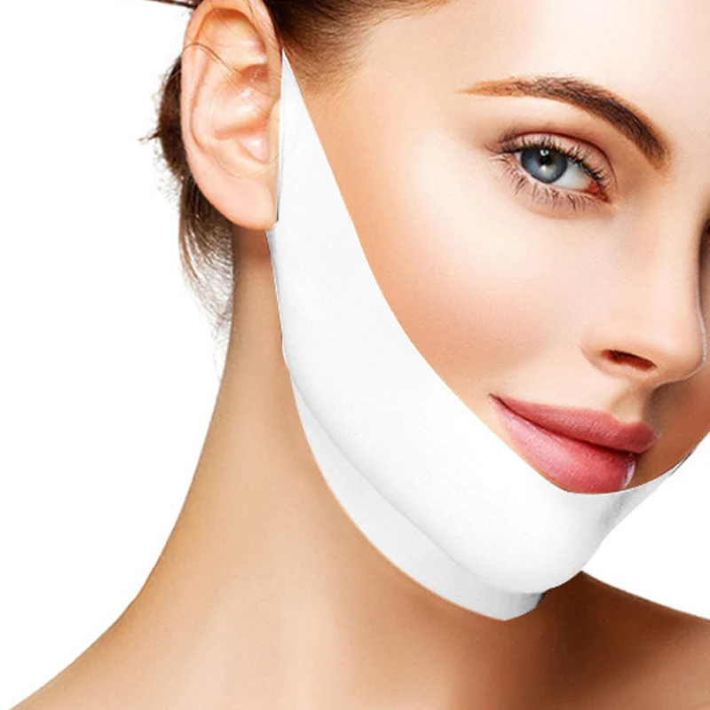 4D V маска для подтягивания кожи лица натяжение лица для похудения и укрепления маска V Форма подбородка щеки подтягивание уха Висячие инструменты для ухода за кожей